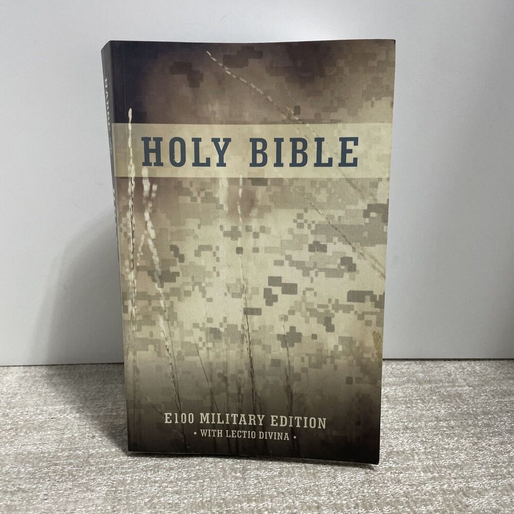 Holy Bible E100 Military Edition New American Version W/ Lectio Divina paperback